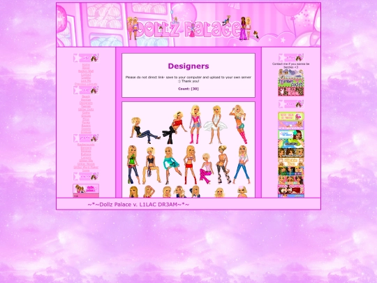 sitedollz/designers screenshot