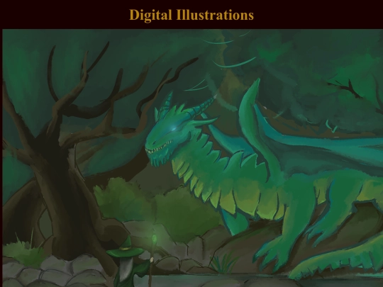Digital illustrations screenshot