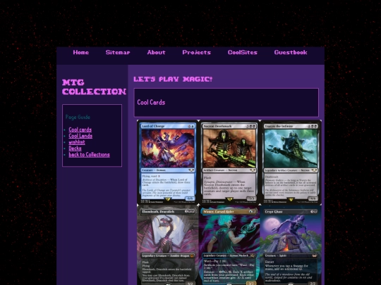 collection/mtg screenshot