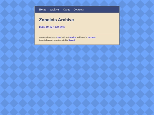 posts screenshot