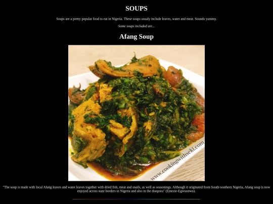 soups screenshot