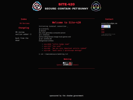 index screenshot