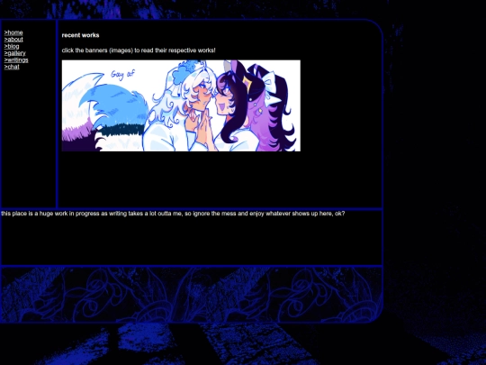 writing screenshot