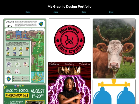 Portfolio screenshot