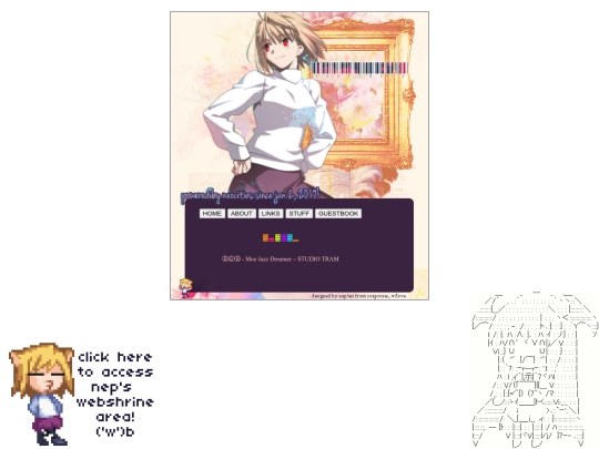 links screenshot