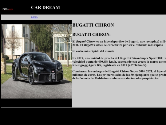 bugati screenshot
