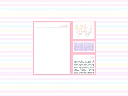 links screenshot