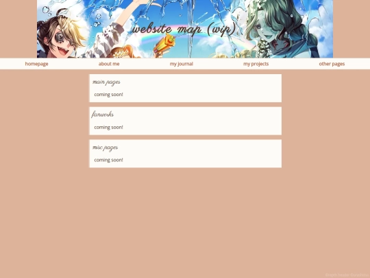 sitemap screenshot