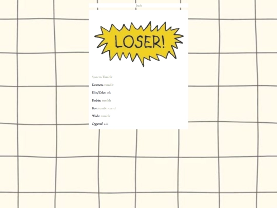 links screenshot
