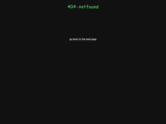 not_found screenshot