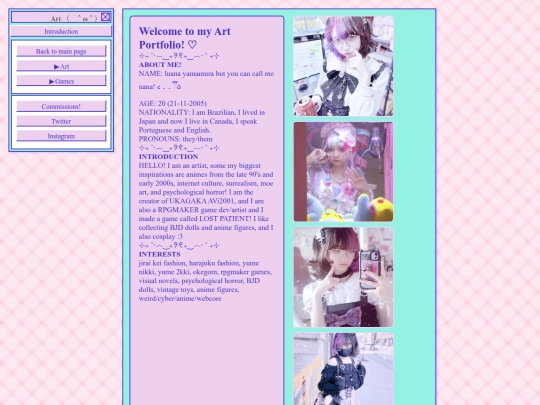 portfolio screenshot