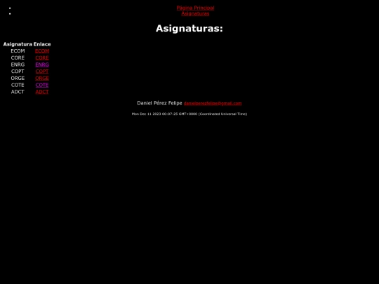 Practica1/asignaturas screenshot