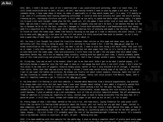 journal screenshot