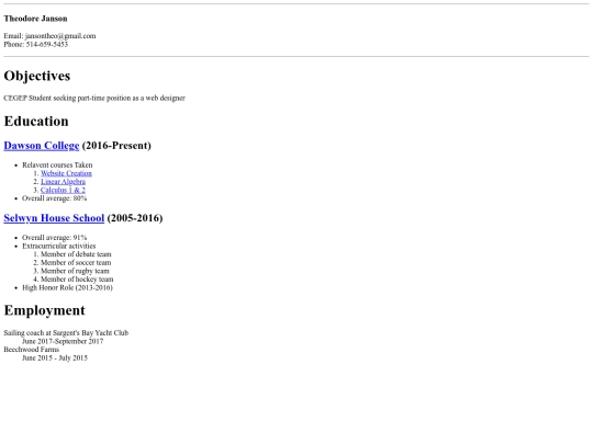 Lab2/Lab2-myCV screenshot