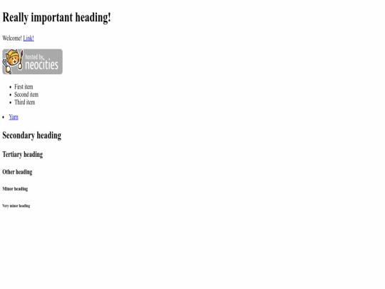 index screenshot