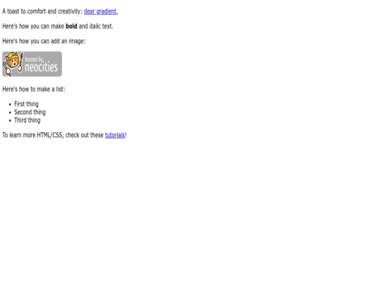 index screenshot